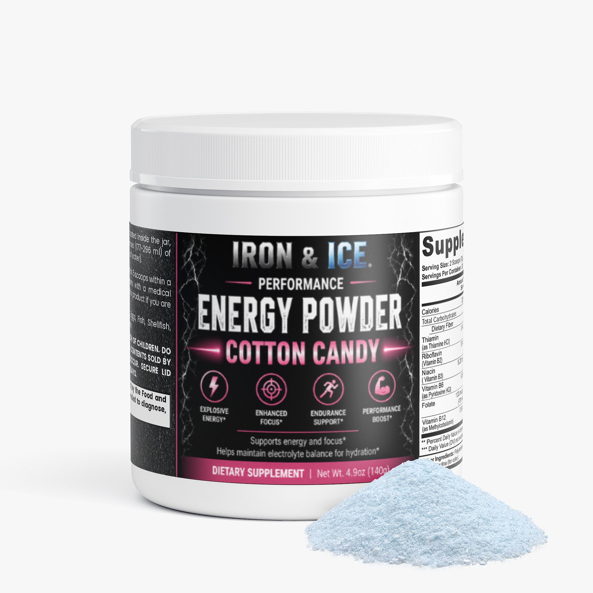 Energy Powder (Cotton Candy)