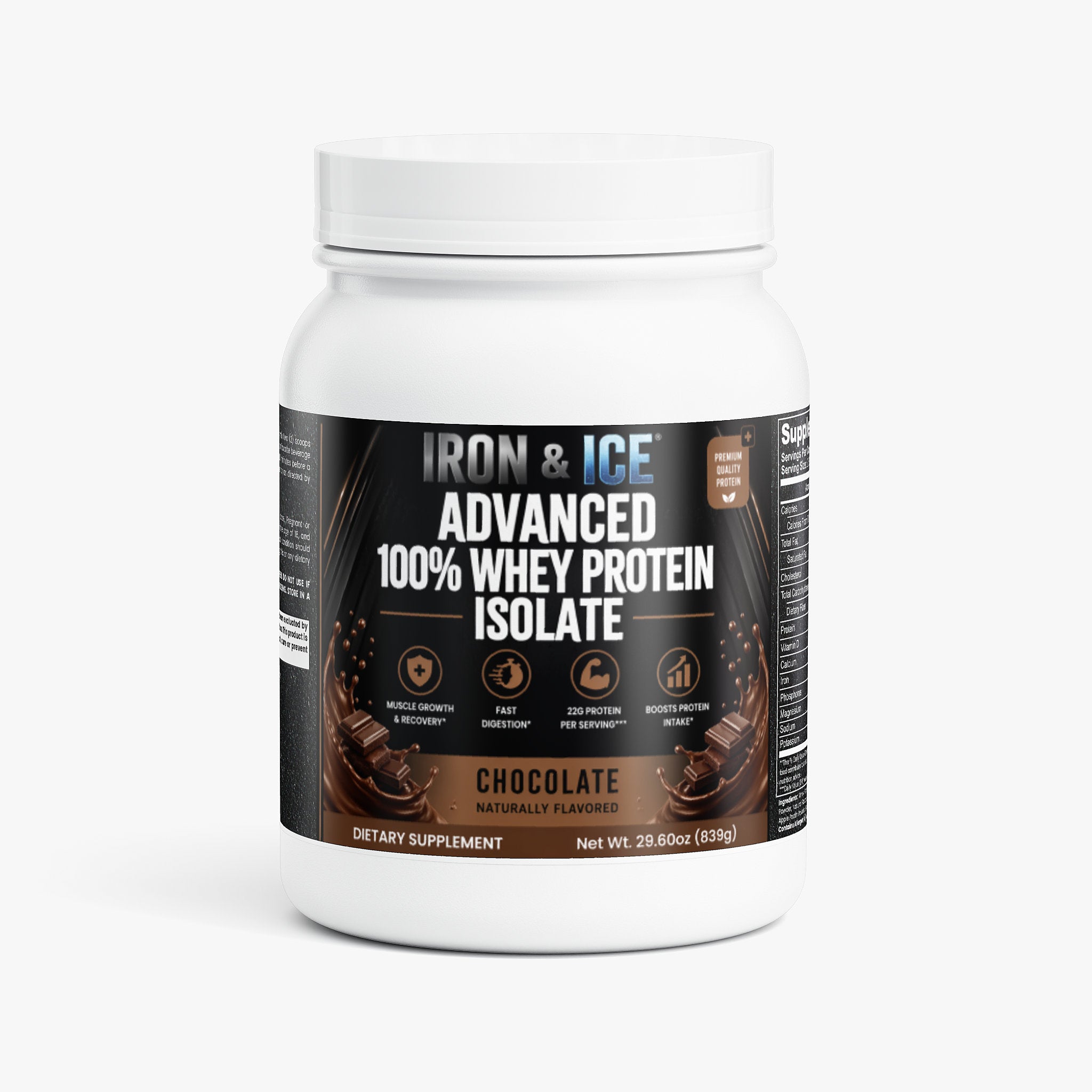 Advanced 100% Whey Protein Isolate (Chocolate)