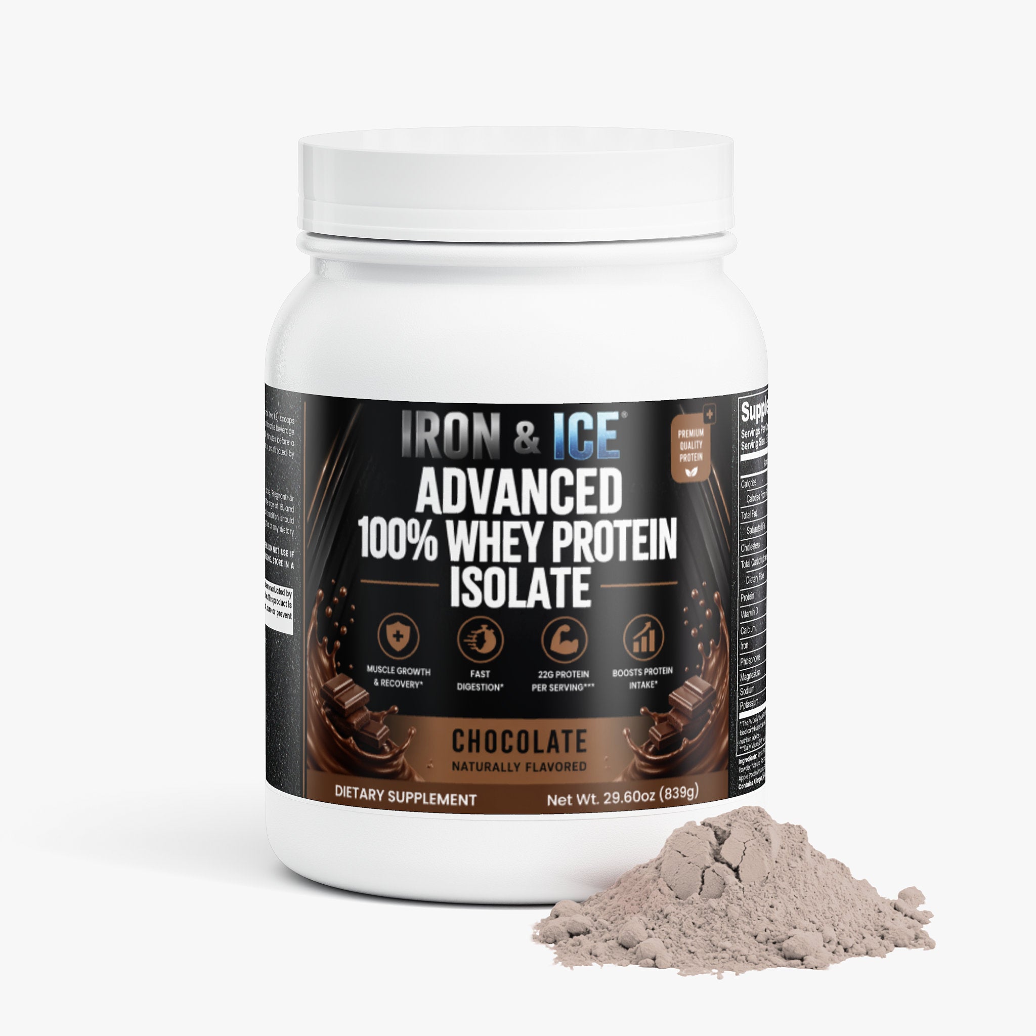 Advanced 100% Whey Protein Isolate (Chocolate)