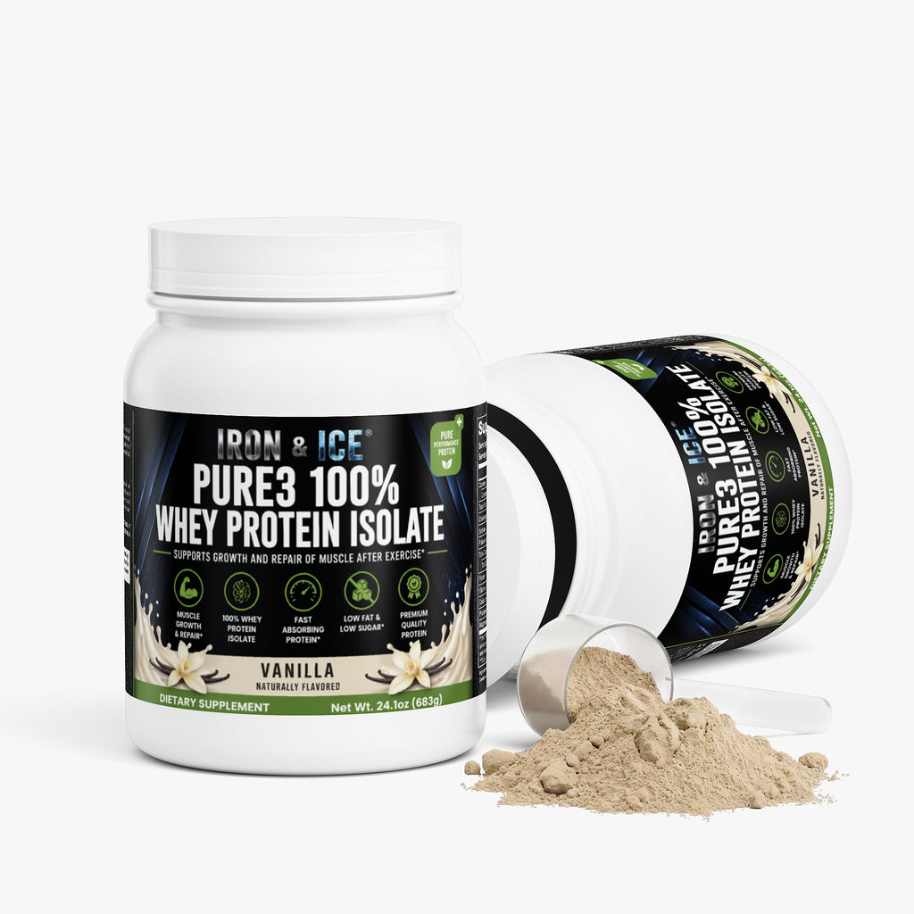 Pure3 100% Whey Protein Isolate (Vanilla)
