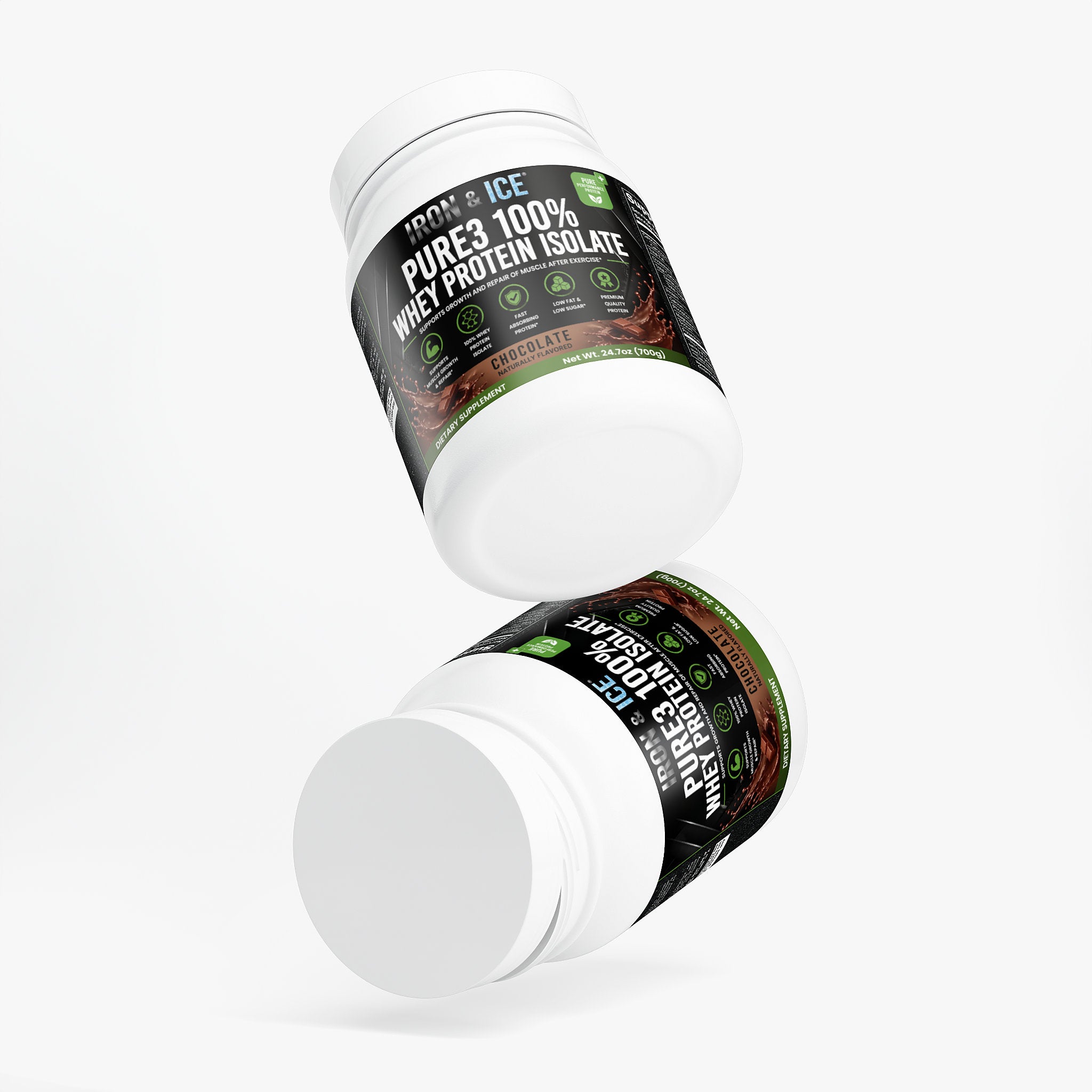 Pure3 100% Whey Protein Isolate (Chocolate)