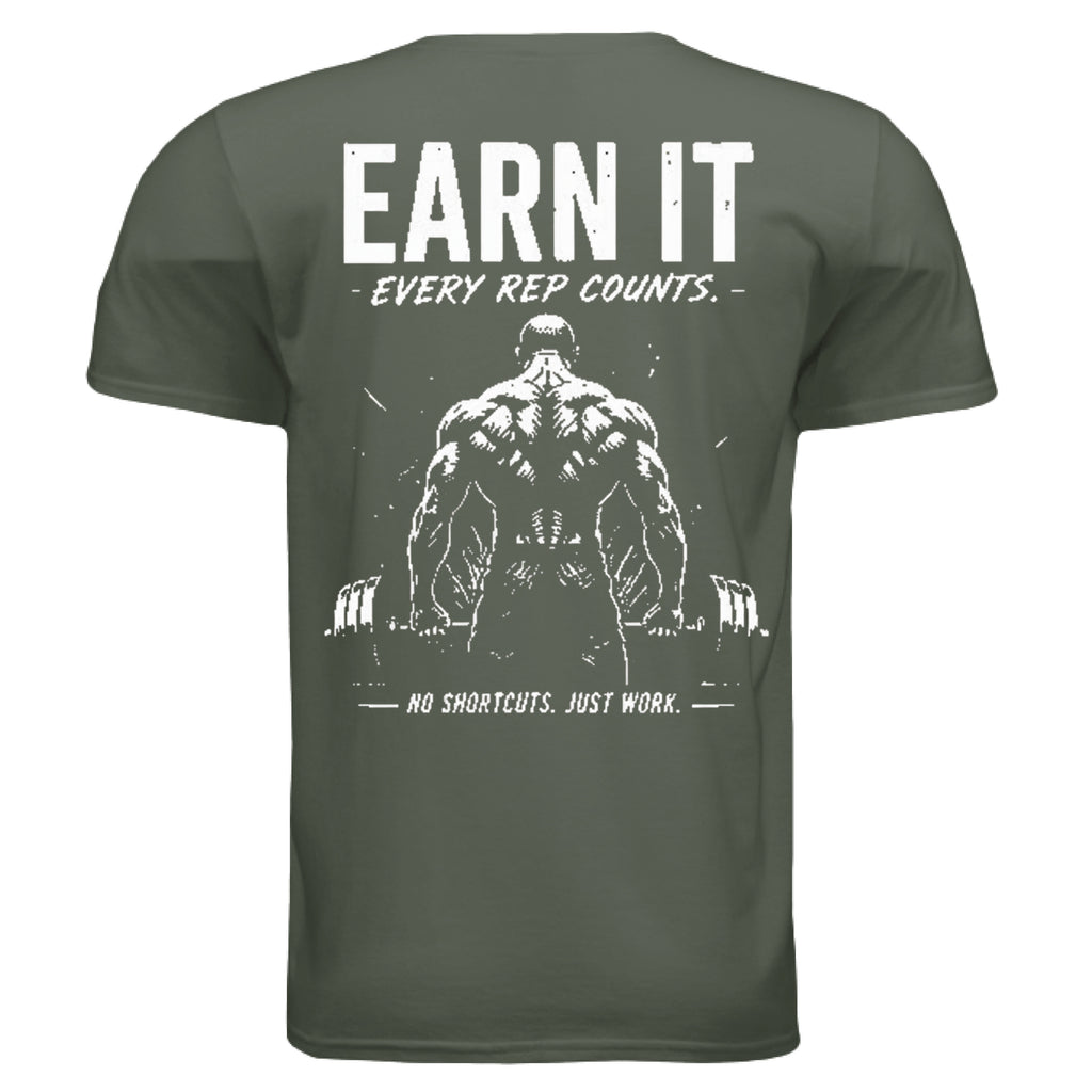 MILITARY GREEN - BACK