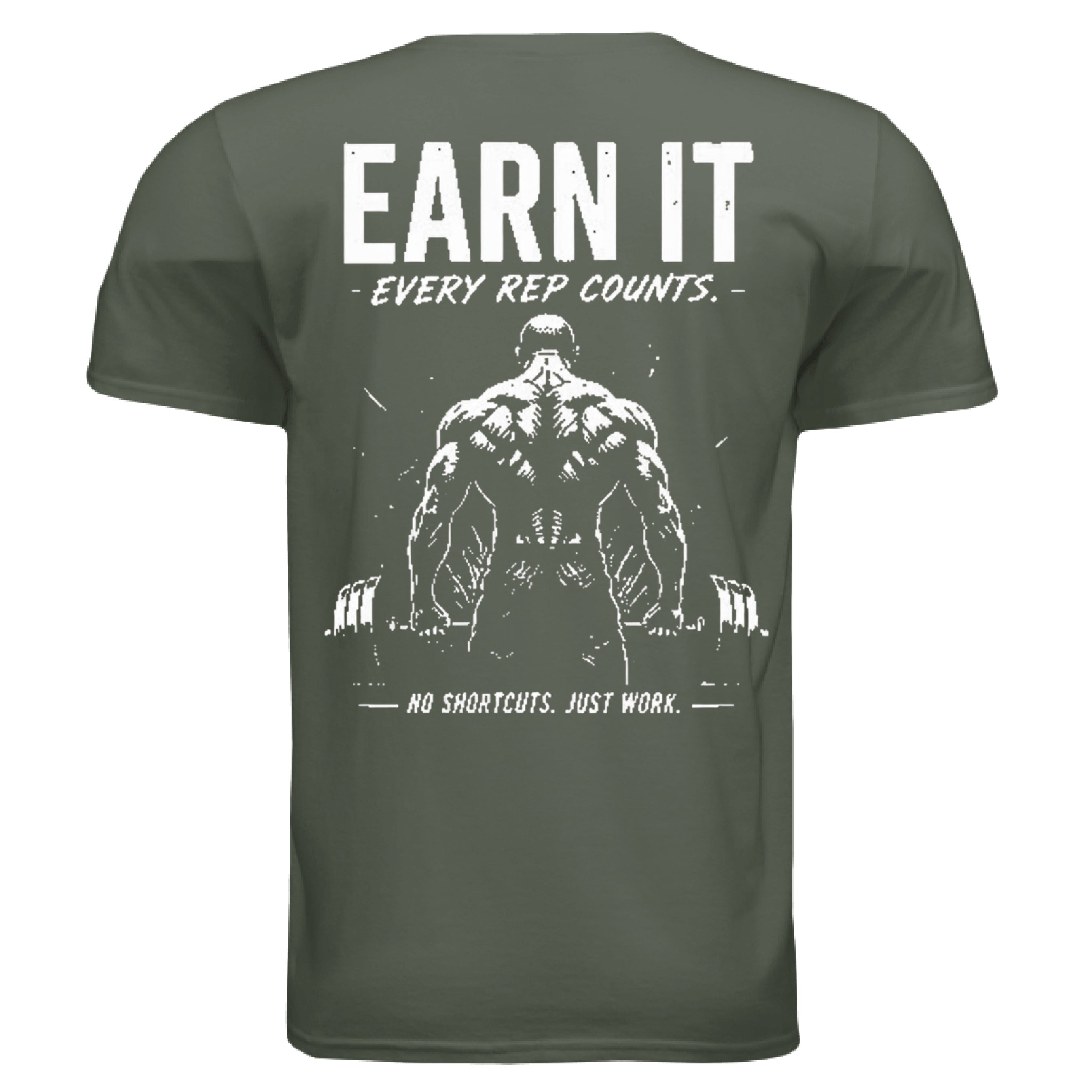 MILITARY GREEN - BACK