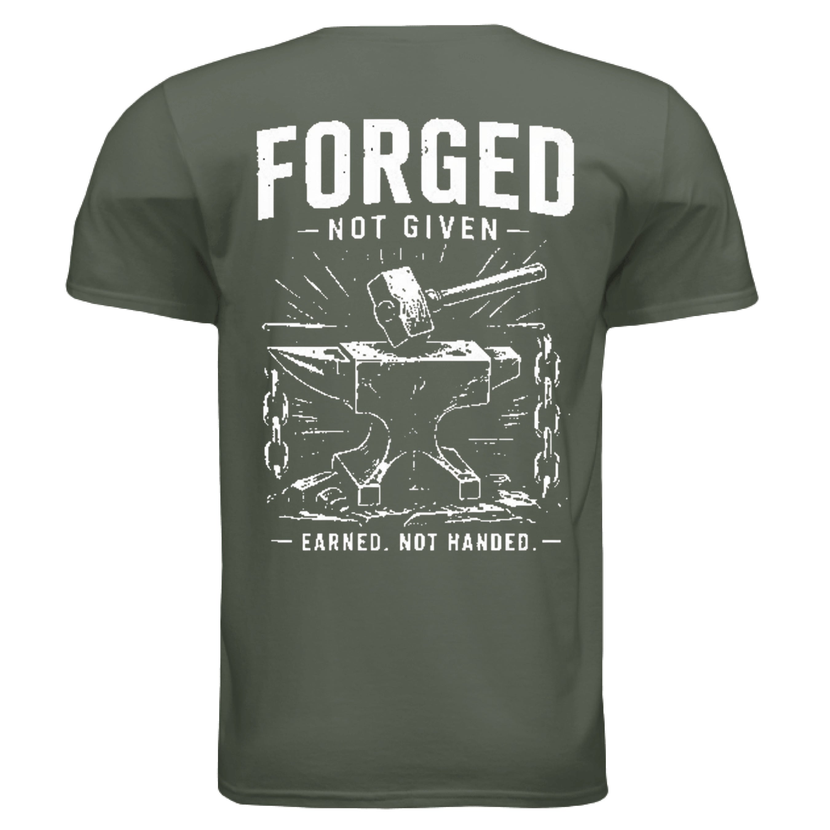 MILITARY GREEN - BACK