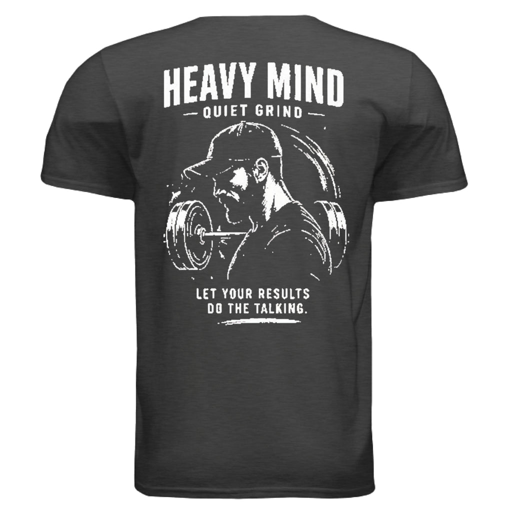Heather Dark Grey - BACK