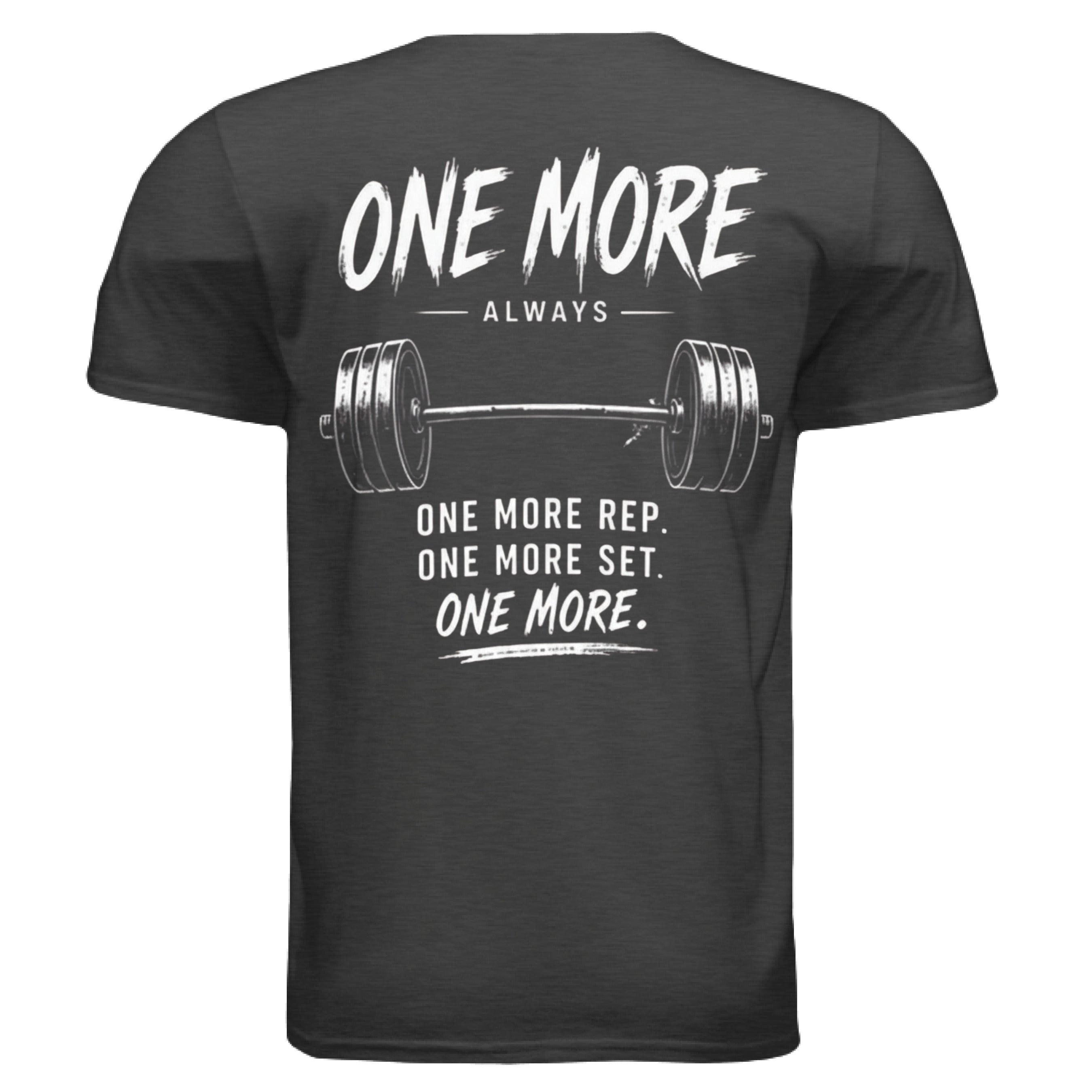 Heather Dark Grey - BACK
