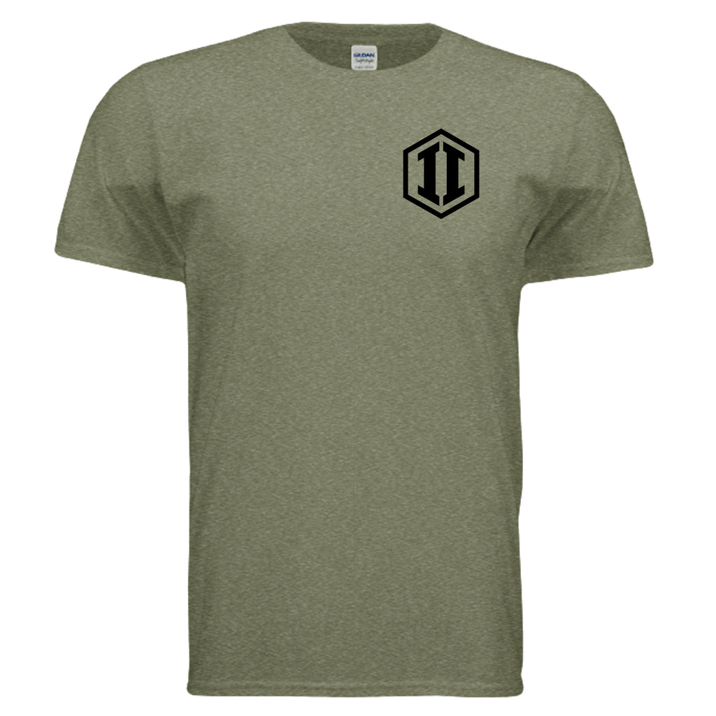 HEATHER MILITARY GREEN - G640 - FRONT