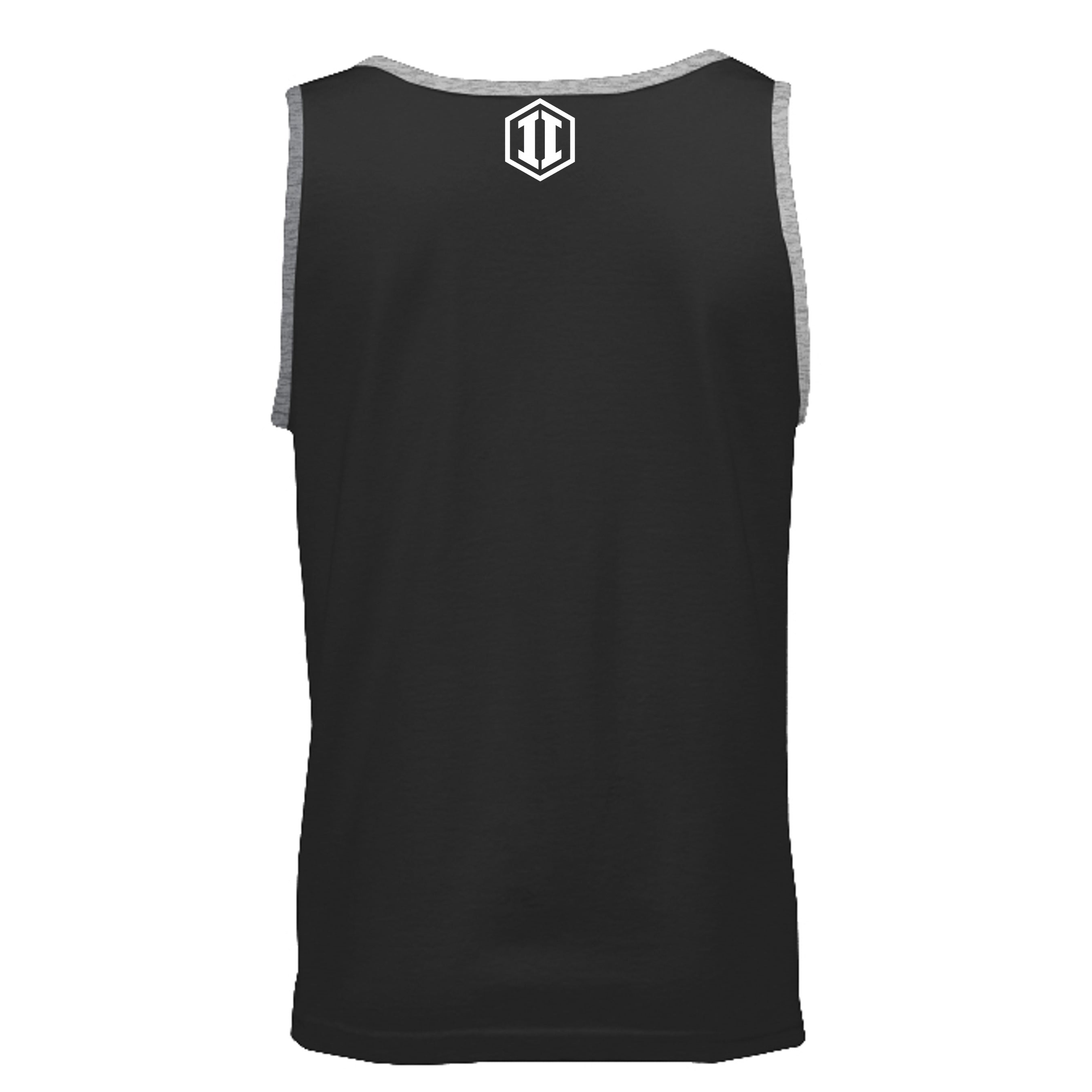 Black/ Heather Grey - 3633 - BACK