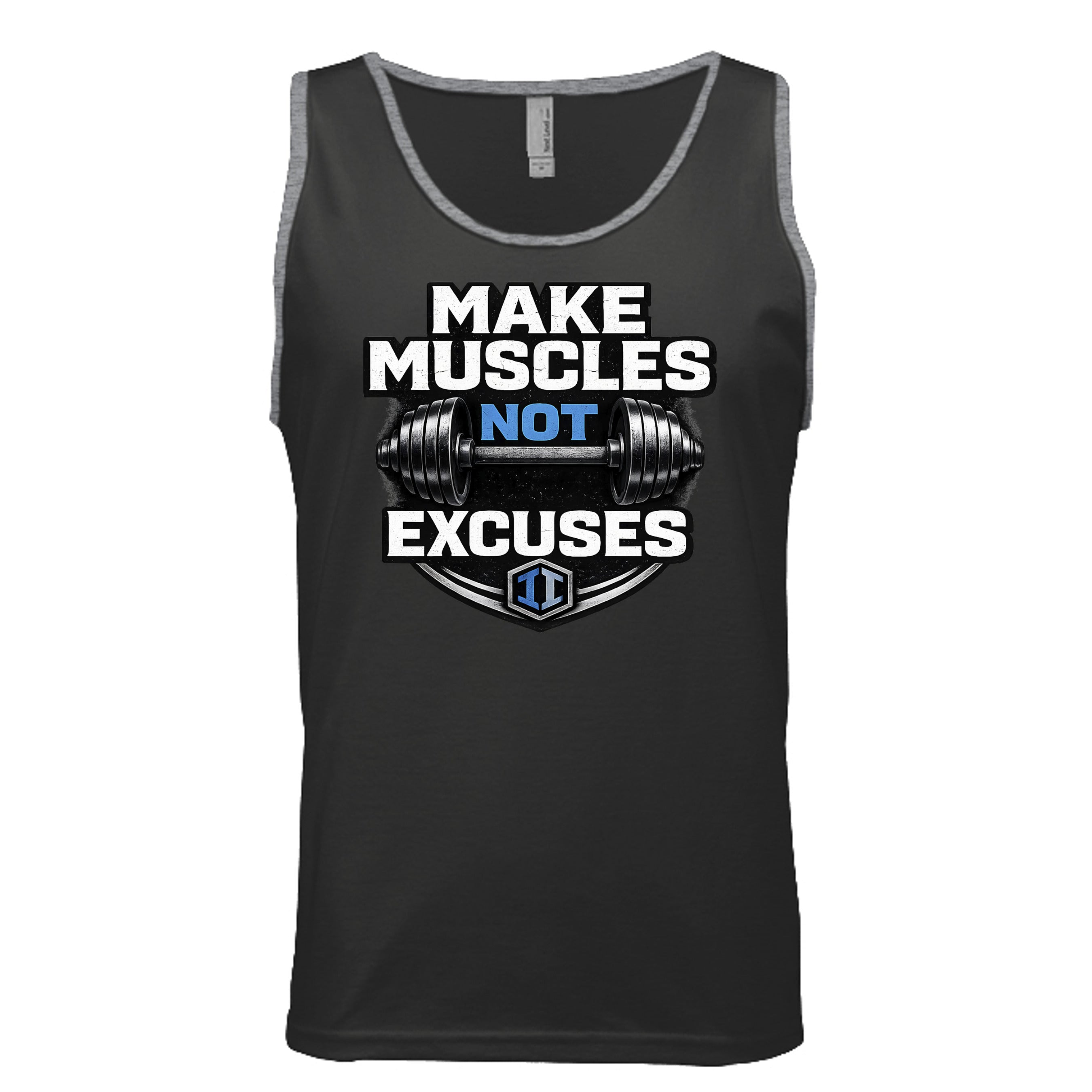 Black/ Heather Grey - 3633 - FRONT